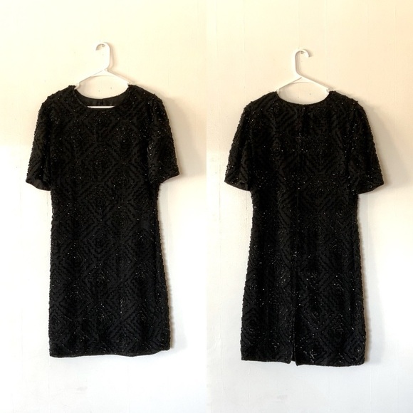 VINTAGE Beaded Dress - Picture 1 of 3